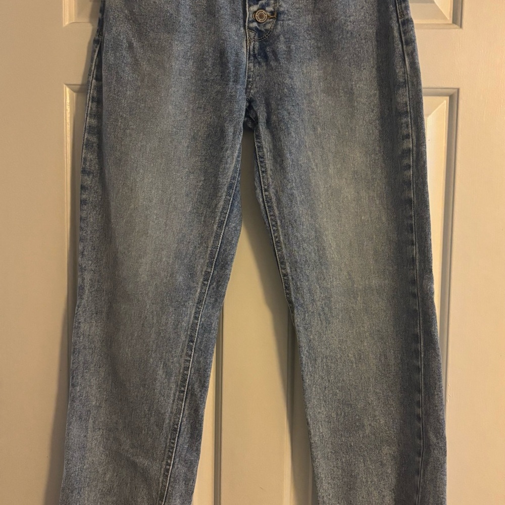 KanCan Light Blue Button-Fly Jeans